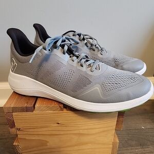 Footjoy Flex Men's Gray Golf Shoes Spikeless Versatrax Outsole  Men's Size 10.5